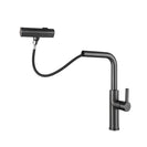 Multifunctional Pull-Out Waterfall Kitchen Faucets Rotatable Kitchen Sink Water Tap