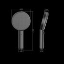 Reva Pro Premium Rain Shower Head with Handheld Spray | Anti-Clog Liquid Silicone Nozzles, Full Coverage Immersive Shower Head Replacement