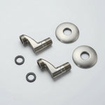 Adjustable Angled Bents Base Brass Shower Tap Adapters Curved Feet For Kitchen And Bathroom Wall Mounted Shower Faucet Adapters