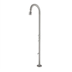 316 Stainless Steel Freestanding Shower Column Set Outdoor Pool Beach Rinse Shower Kit