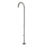 316 Stainless Steel Freestanding Shower Column Set Outdoor Pool Beach Rinse Shower Kit