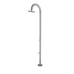 316 Stainless Steel Freestanding Shower Column Set Outdoor Pool Beach Rinse Shower Kit