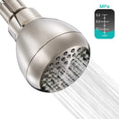 High Pressure Shower Head | 3 Inch Anti-clog Anti-leak Fixed Chrome Shower head | Plastic Shower Head With High Pressure