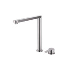 Stainless Steel Kitchen Faucet Lead-free Folding Mixer 360 Degree Swivel Single Handle Nickel Kitchen Sink Taps