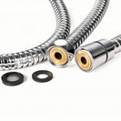 Shower Hose | Stainless Steel Handheld Shower Head Replacement Hose | Extension 360 Degree Swivel 59 Inch Shower Hose