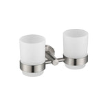 Bathroom Towel Bar | Wall Mounted Stainless Steel Single Towel Bar | Round Style Towel bar Holder Brush Nickel Finished