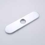 Kitchen Sink Faucet Hole Cover | Deck Plate Escutcheon Solid Stainless Steel Chrome Finished
