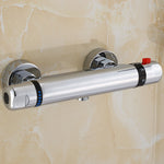 Bathroom Thermostatic Mixer Tap Hot And Cold Bathroom Mixer Mixing Valve Bathtub Faucet Thermostatic Shower Faucets Set