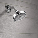 Shower Head | High Pressure 4 Inch Shower Head | 5-setting Adjustable Shower Head | Rain Shower Head Bathroom Powerful Shower Head Water Saving