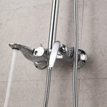 Wall Mounted Shower Set Bathroom High-Pressure Rain Shower System Shower Column Set