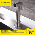 304 Stainless Steel Kitchen Sprayer Set Brushed Nickel Hand Held Sprayer for Kitchen Sink Washing