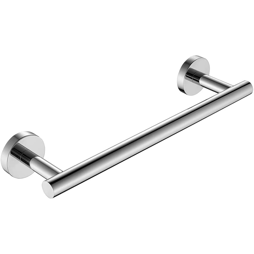 12 Inches Hand Towel Bar Stainless Steel Bathroom Towel Bar Holder Single Towel Rail Kitchen Dish Cloth Hanger - WELQUEEN HOME DECOR