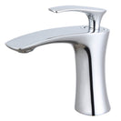Modern Brass Basin Faucet | Single Handle Bathroom Sink Vessel Faucet | Single Hole Basin Mixer Taps Chrome Plating