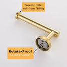 Toilet Paper Holder Bathroom Tissue Roll Holder SUS304 Stainless Steel Washroom TP Holder Half Open Wall Mounted