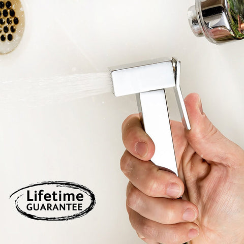 Brass Handheld Cloth Baby Diaper Sprayer | Toilet Bidet Sprayer Set | Bathroom Cleansing Bidet Faucet - WELQUEEN