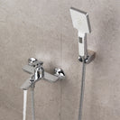 Dual Function Wall Mount Bathtub Faucet Brass Lavatory Bath Tub Mixer Taps Single Handle Bathtub Faucet