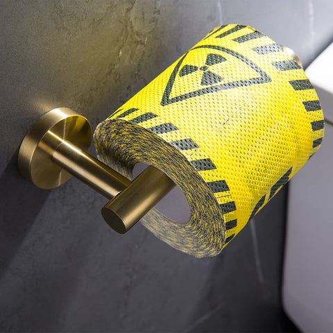 Toilet Paper Holder Bathroom Tissue Roll Holder SUS304 Stainless Steel Washroom TP Holder Half Open Wall Mounted - WELQUEEN