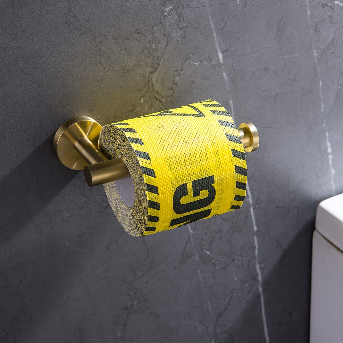Toilet Paper Holder Bathroom Tissue Roll Holder SUS304 Stainless Steel Washroom TP Holder Half Open Wall Mounted - WELQUEEN