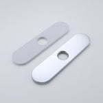 Kitchen Sink Faucet Hole Cover | Deck Plate Escutcheon Solid Stainless Steel Chrome Finished