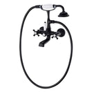 Antique Bathtub Faucet | Wall-Mounted Shower Faucet | European Single Handle Brass Tub Faucet