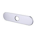 Kitchen Sink Faucet Hole Cover | Deck Plate Escutcheon Solid Stainless Steel Chrome Finished
