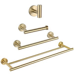 Bathroom Hardware Set 4 Pieces | SUS304 Bathroom Accessories Sets | Wall Mounted Towel Holders Sets