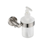 Bathroom Towel Bar | Wall Mounted Stainless Steel Single Towel Bar | Round Style Towel bar Holder Brush Nickel Finished