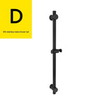 Shower Slide Bar with Handheld Shower Adjustable 304 Stainless Steel Shower Rail Set