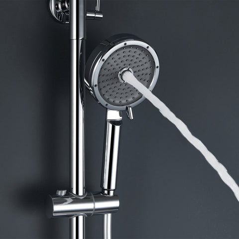 Multifunction Shower Column Set with Bidet Sprayer Bathroom Shower Faucet Set 10 inch Shower Head - WELQUEEN HOME DECOR