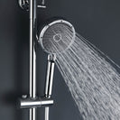 Multifunction Shower Column Set with Bidet Sprayer Bathroom Shower Faucet Set 10 inch Shower Head
