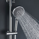 Multifunction Shower Column Set with Bidet Sprayer Bathroom Shower Faucet Set 10 inch Shower Head