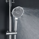 Multifunction Shower Column Set with Bidet Sprayer Bathroom Shower Faucet Set 10 inch Shower Head