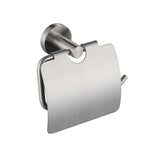Bathroom Towel Bar | Wall Mounted Stainless Steel Single Towel Bar | Round Style Towel bar Holder Brush Nickel Finished