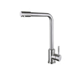 Single Handle Kitchen Faucet | Stainless Steel Brushed Nickel Kitchen Faucet | 360 Degree Swivel Kitchen Sink Faucet