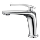 Single Handle Bathroom Faucet Lavatory Sink Faucets One Hole Faucet in Solid Brass