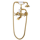 Antique Bathtub Faucet | Wall-Mounted Shower Faucet | European Single Handle Brass Tub Faucet
