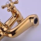 Antique Bathtub Faucet | Wall-Mounted Shower Faucet | European Single Handle Brass Tub Faucet