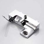 Round Style Shower Faucet In Wall 8" Brass Rainfall Bath Shower Set Chrome Bathroom Shower Column Set