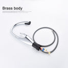Brass Brushed Chrome Pull-Out Kitchen Faucets with Concealed 360 Degree Rotating Sprayer Deck Mounted Kitchen Tap