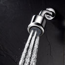 Brass Concealed Thermostatic Shower System 5 Jets Shower Head Bar Shape Handheld Shower with Rough-In Valve
