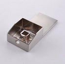 Wall Mounted Brass Waterfall Lavatory Sink Faucet Concealed Waterfall Basin Mixer Hot and Cold Tap