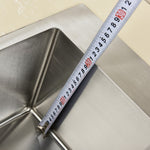 Stainless Steel Brushed Nickel Under Mounted Hand Make Single Bowl Kitchen Sink With Faucet For Kitchen