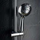 Stainless Steel Chrome Bathroom Faucet With LED Digital Display No need Battery Shower Mixer For Bathroom Washroom