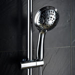 Stainless Steel Chrome Bathroom Faucet With LED Digital Display No need Battery Shower Mixer For Bathroom Washroom