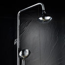 Stainless Steel Chrome Bathroom Faucet With LED Digital Display No need Battery Shower Mixer For Bathroom Washroom