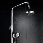 Stainless Steel Chrome Bathroom Faucet With LED Digital Display No need Battery Shower Mixer For Bathroom Washroom