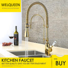 Brass Body Revolve Two-Way Washing Mounting Hardware G3/8" For The Kitchen Sink Faucet