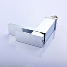 Brass Body Square Hot and Cold Water Single Hole Single Handle Basin Faucet