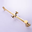 Brass Gold Metal Shower Sliding Bar With Height Adjustable for Bathroom with Shower Head Shower Hose