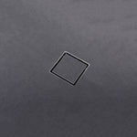 100% Solid Brass Square Bathroom Shower Floor Drain Tile Insert Invisible Water Filter Black Gold Chrome Nickel Brushed